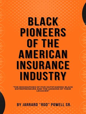 cover image of Black Pioneers of the American Insurance Industry